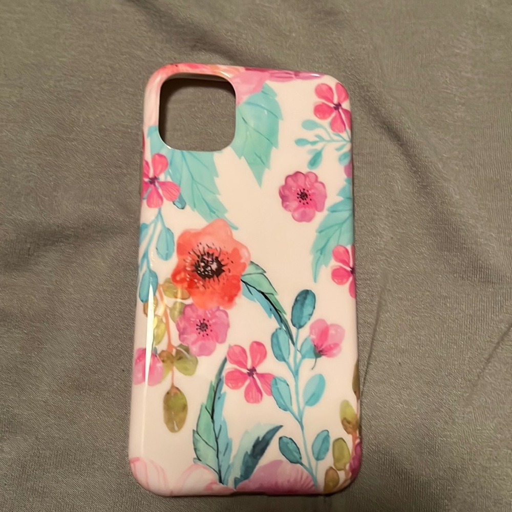 Casely Pink Floral iPhone 11 Case